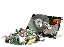 Electronic media shredding | Electronics Recycling, Data Destruction ...