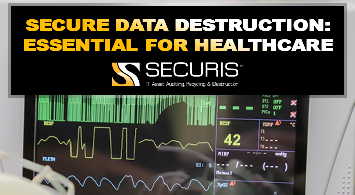 Secure data destruction is essential to healthcare during COVID-19 especially.