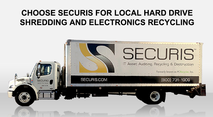 Why Choose Local Hard Drive Shredding and Electronics Recycling?