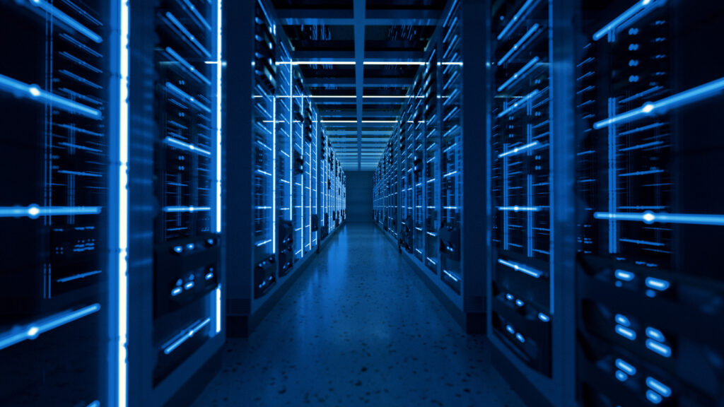 inside a data center