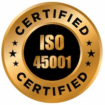 Certified ISO 45001