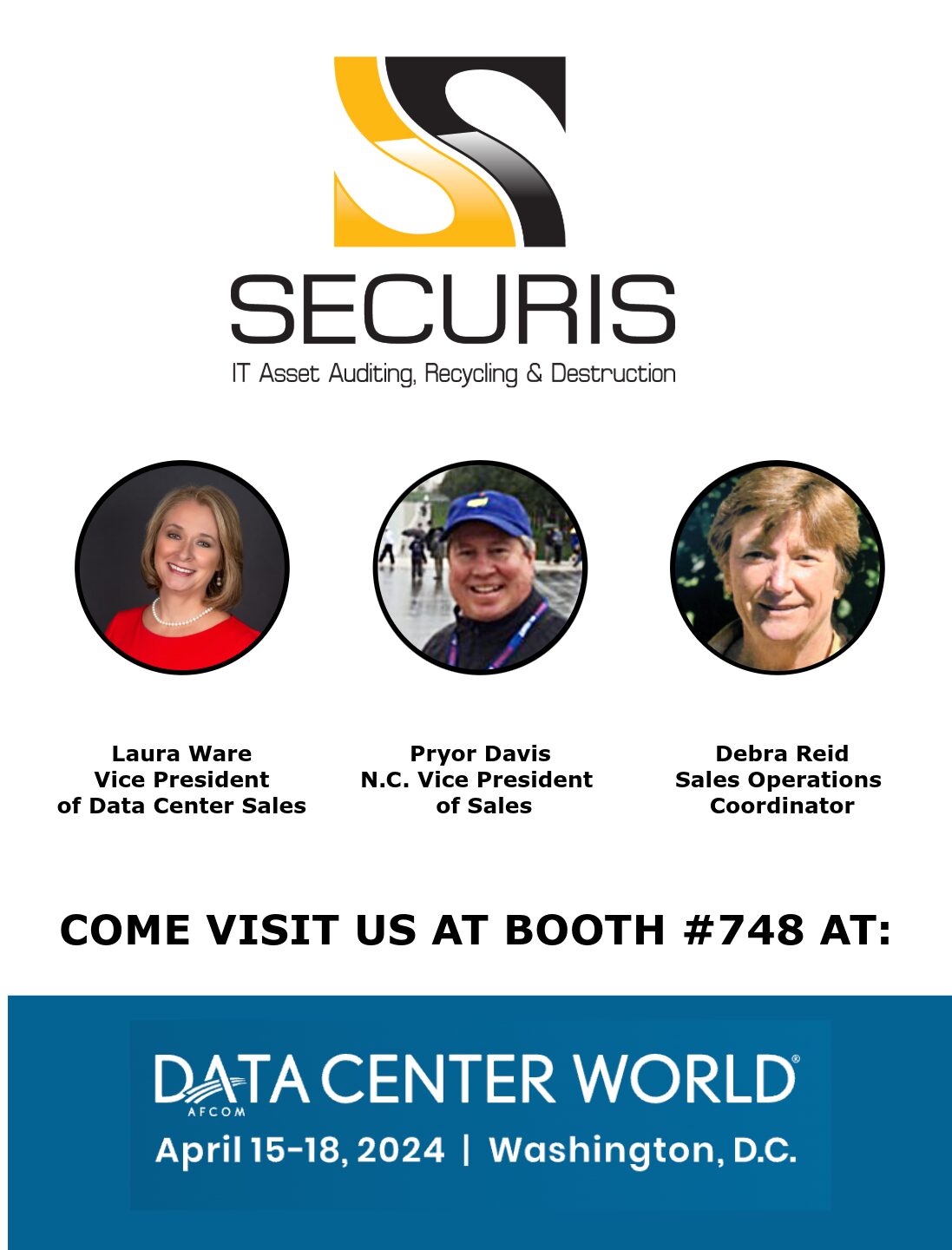 Come Visit Securis at Data Center World