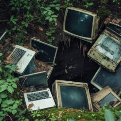 E-waste damages the environment